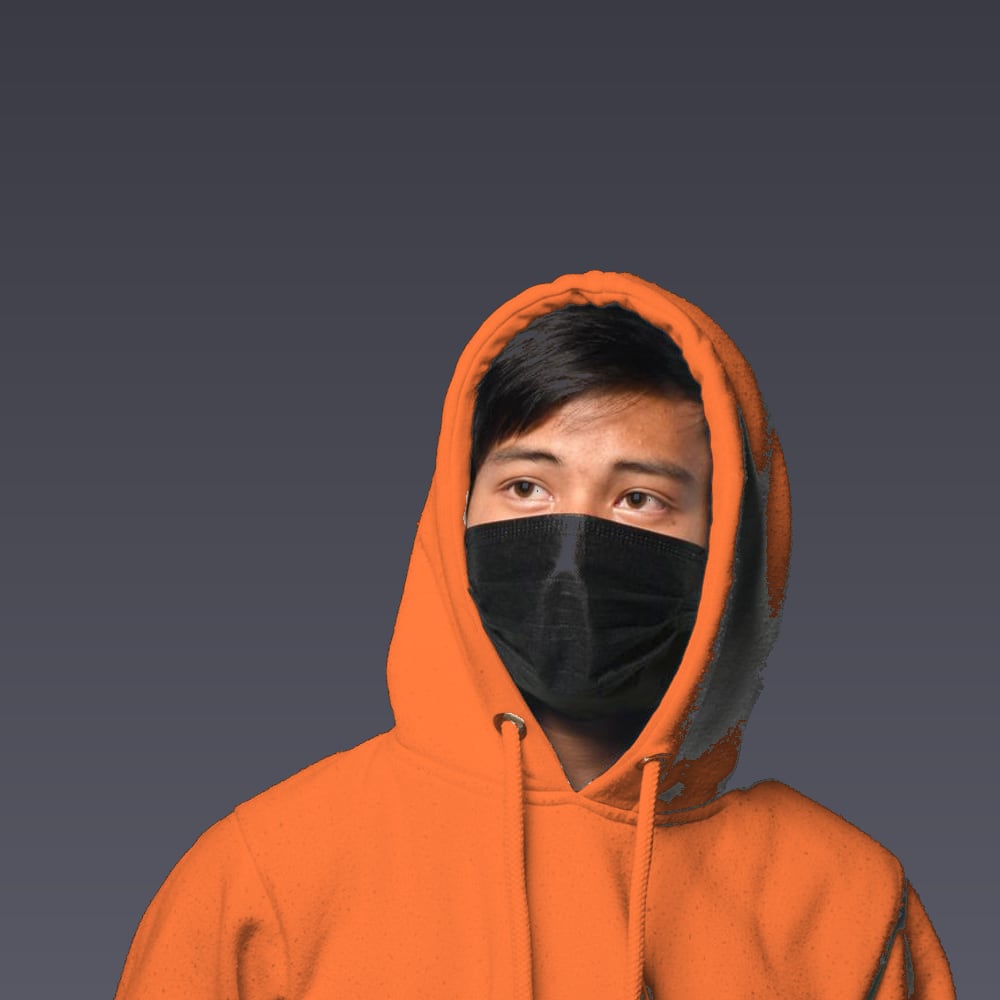 🧥 Premium Hoodie - Sunset Orange