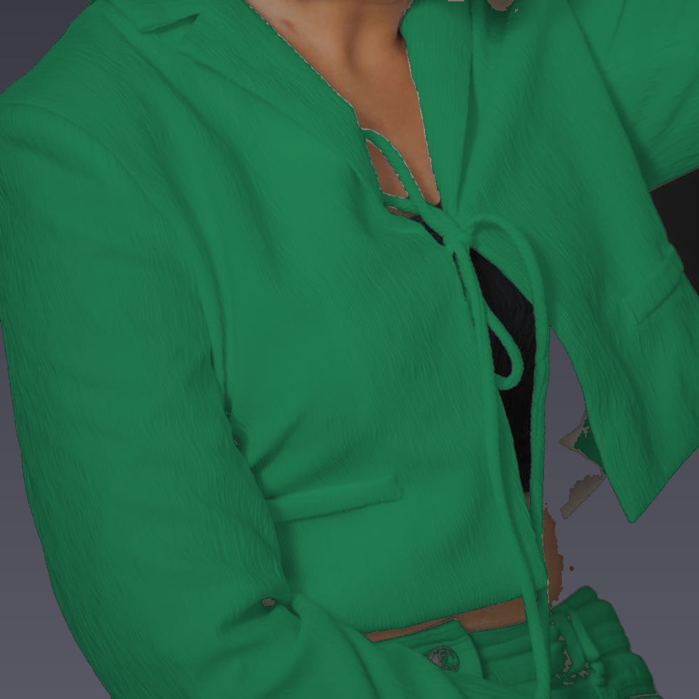 🧥 Tech Jacket - Matrix Green
