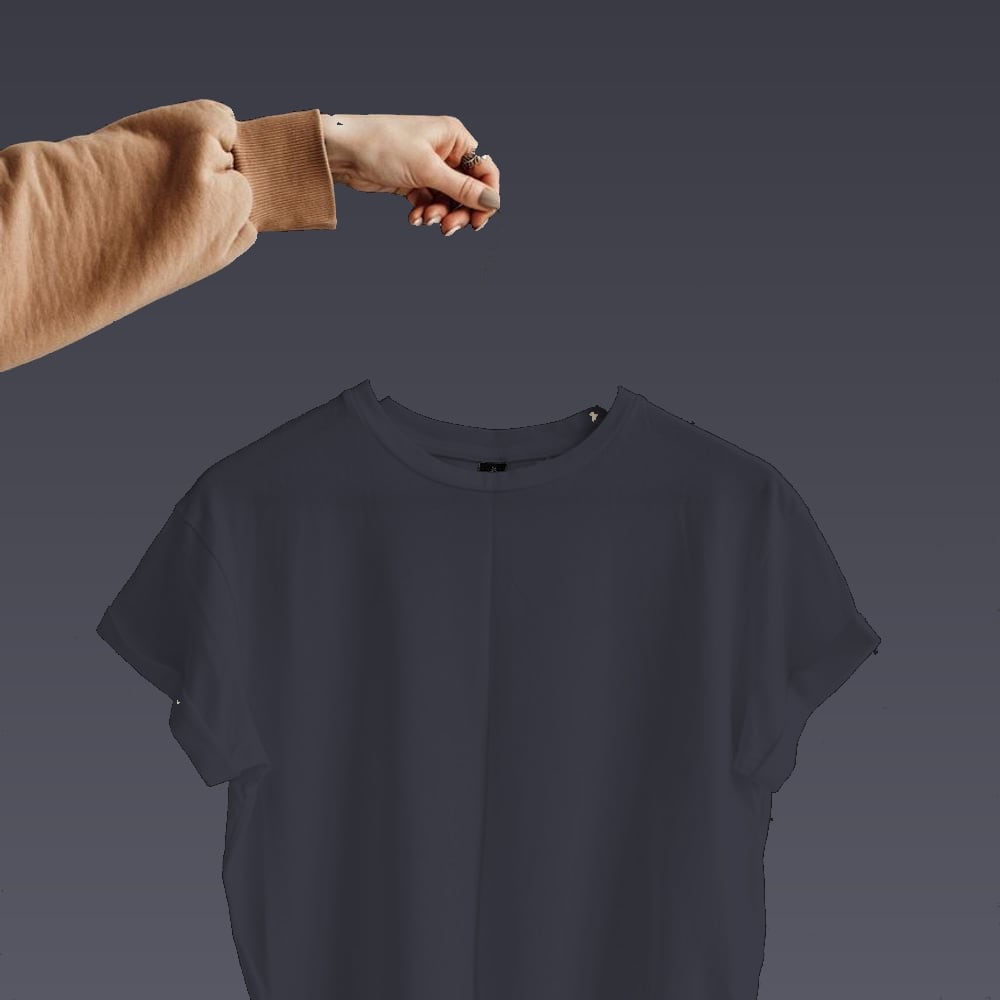 Long Sleeve T-Shirt - Charcoal