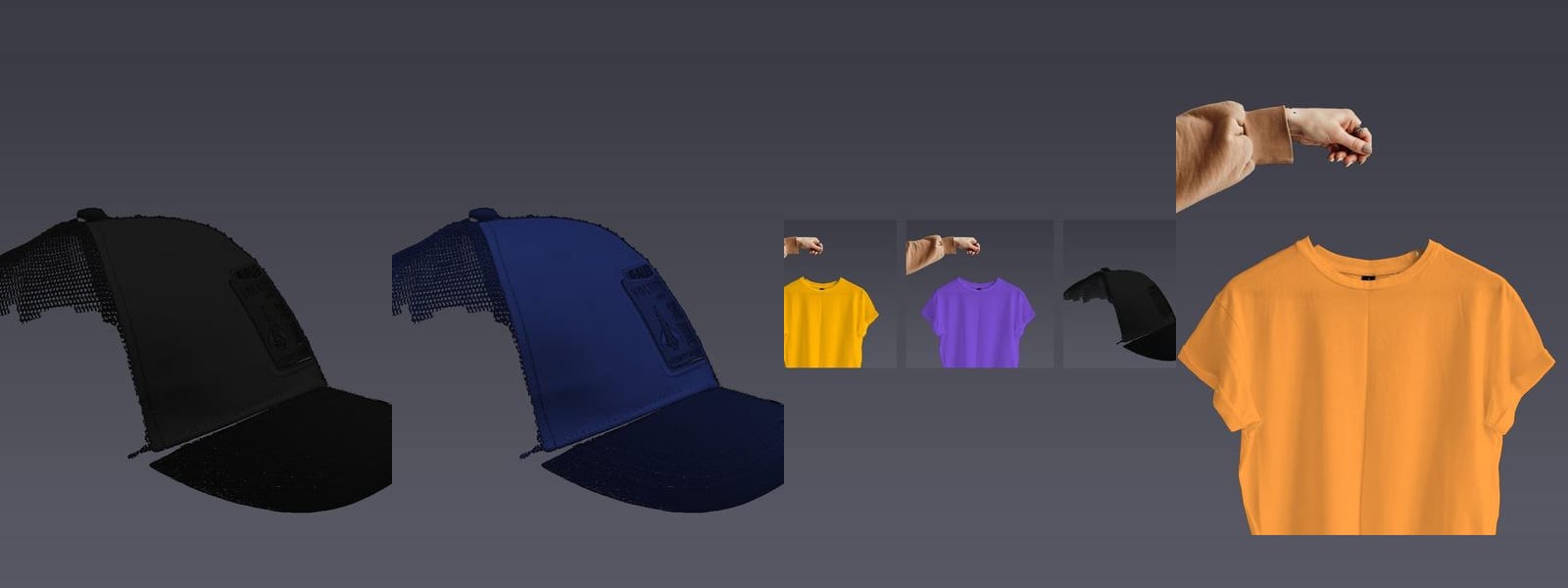 Snapback caps and starter kits